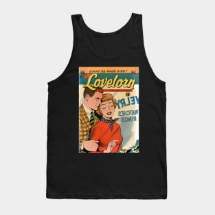 Vintage Confessions of the Lovelorn Cover Tank Top